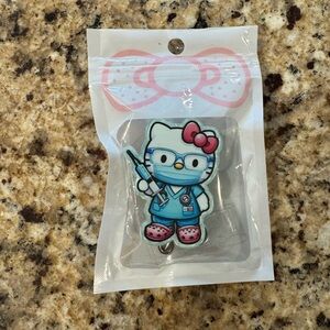 Hello Kitty Medical Badge Reel